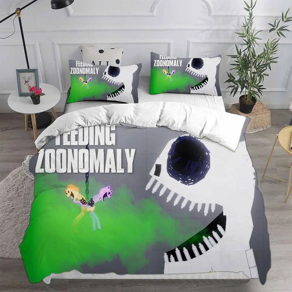 Zoonomaly Bedding Sets Comforter Quilt Bed Cover Duvet Cover Pillow Case 2-3 Pieces Sets Kids Adult Size