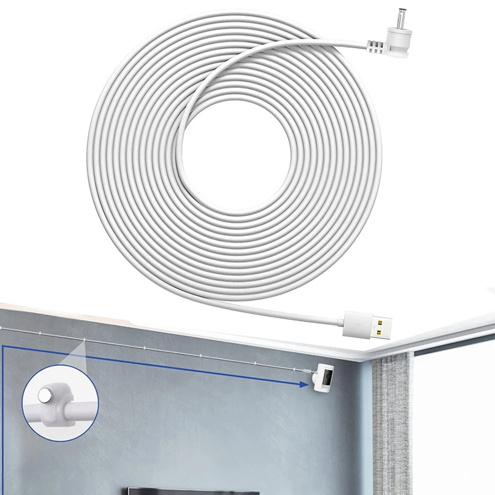 

Кабель питания и адаптер, совместимые с Ring Spotlight Cam Plus/Pro, водонепроницаемые комплектующие и аксессуары для солнечных батарей