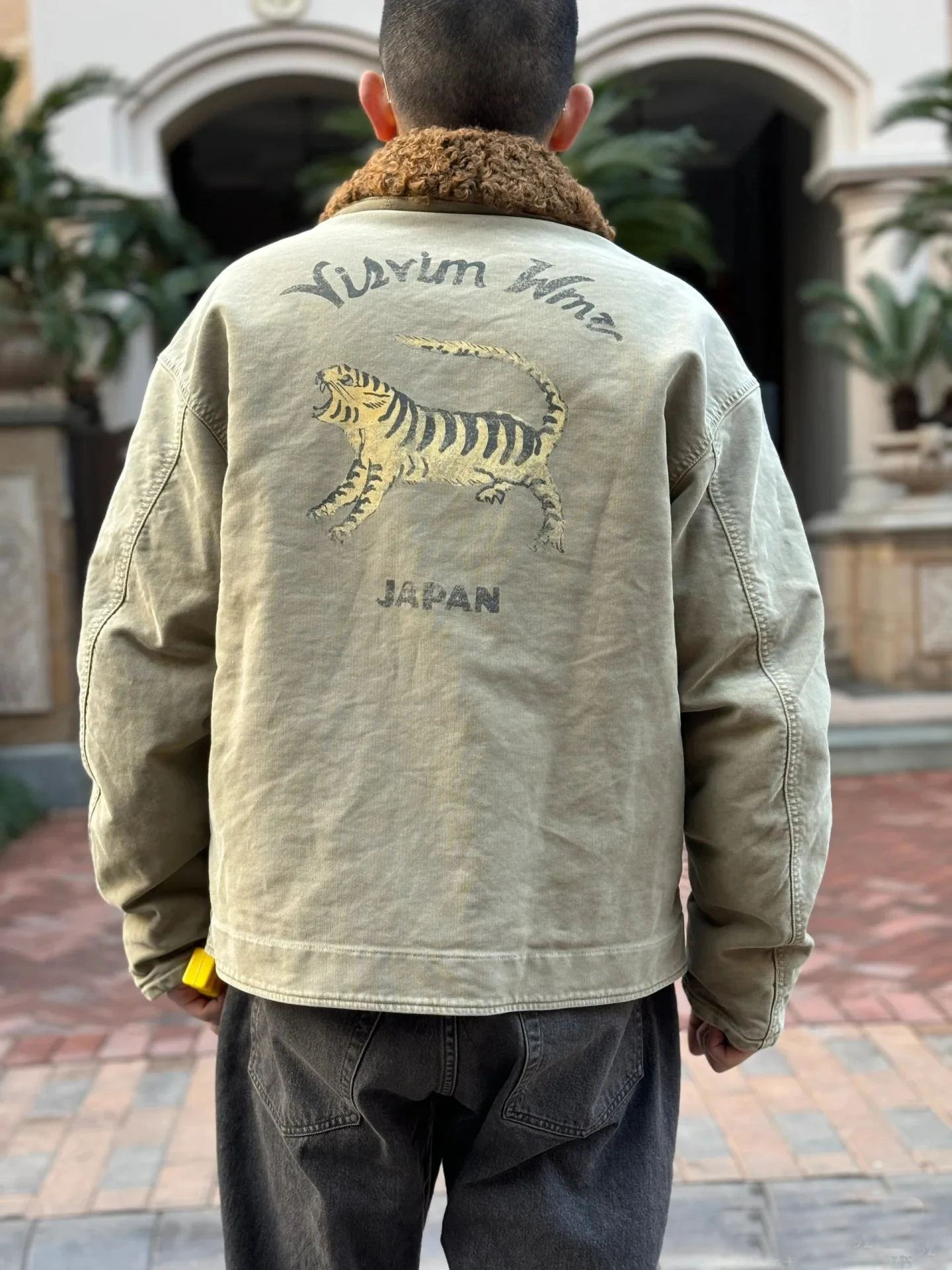 24SS VISVIM PURSER DECK Tiger print deck jacket - AliExpress
