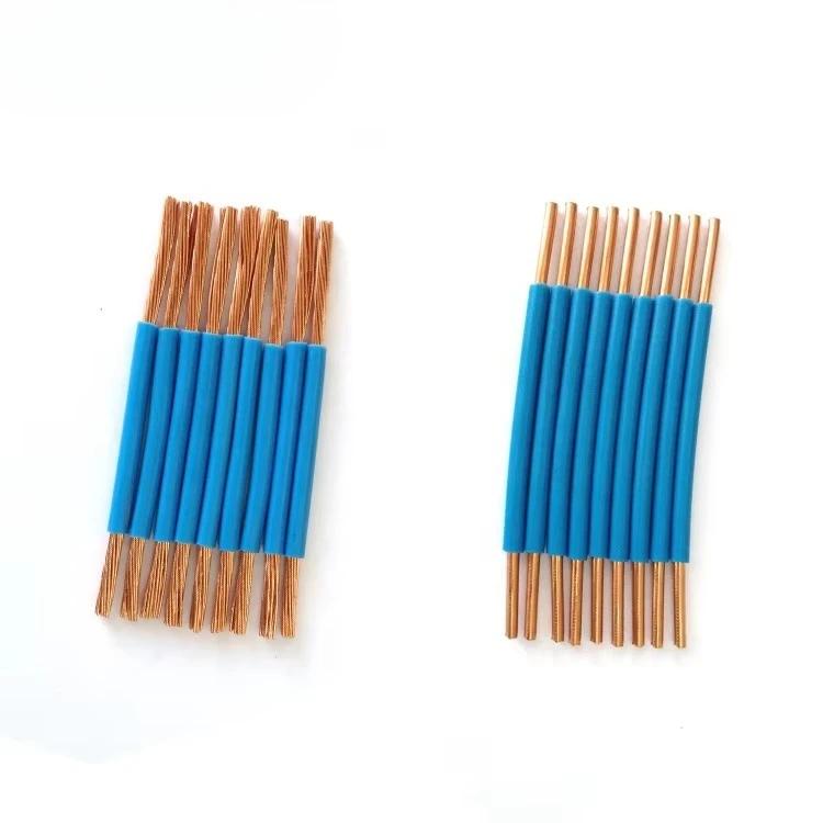 ماكينة تجريد قطع الأسلاك الإلكترونية مع قسم متقاطع من كابل أوتوماتيكي محوسبة 0.1-8 مم2 EW-03B