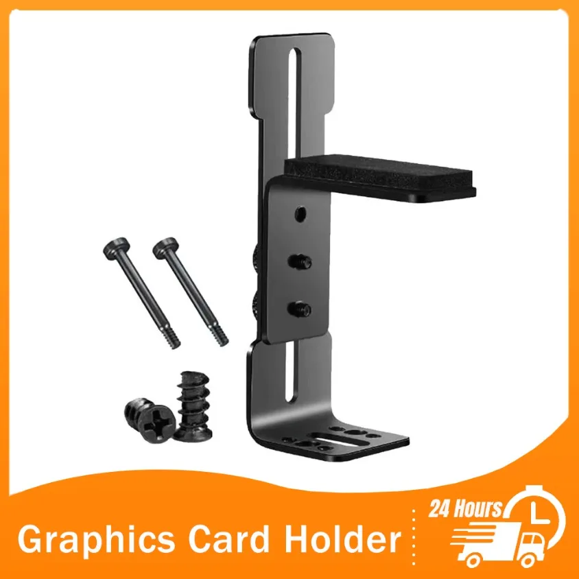

Держатель видеокарты, регулируемый кронштейн для видеокарты, держатель графического процессора для ITX/ATX, чехол для настольного ПК, аксессуар, предотвращает провисание