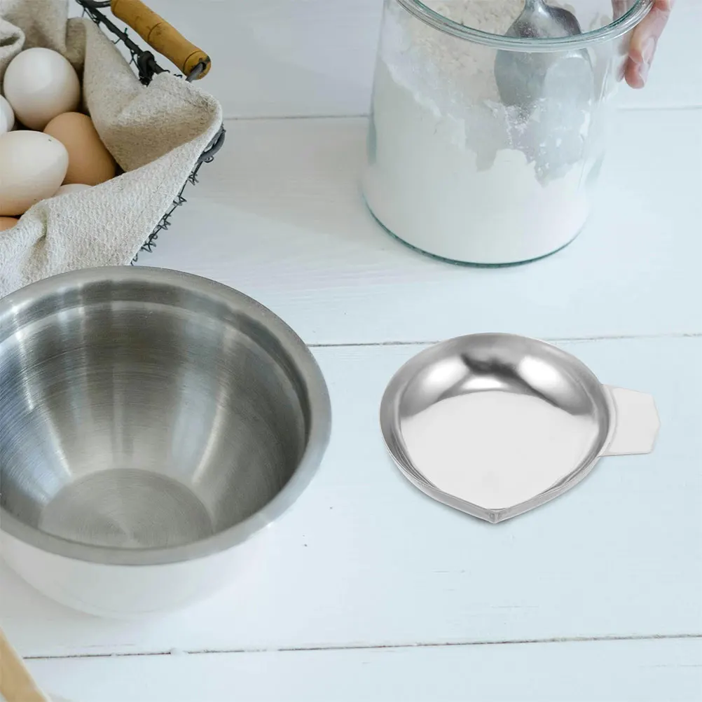 3pcs เพชรเครื่องชั่งน้ําหนักสแตนเลสความแม่นยําสูงเครื่องประดับถาดวัดอัญมณีอาหารเรือ Digital Gram