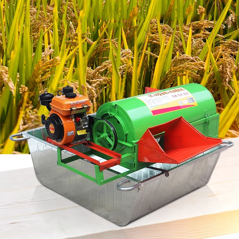 Multifunctional Small  Agricultural Thresher for Rice Wheat Harvesting Threshing Processing Equipment