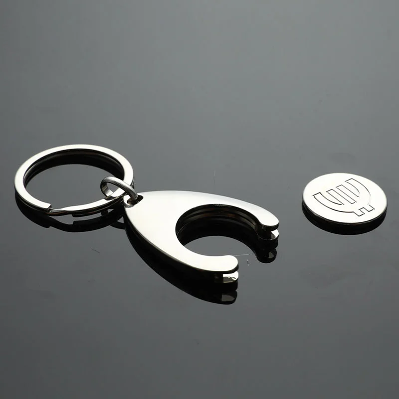 Hot Sale Keychain Shopping Cart Pluggable Design Key Chain for Car Key Ring Holders