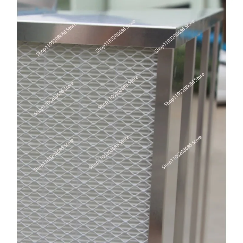 High efficiency filter V-shaped galvanized frame large air volume, high efficiency air box type iron filter 1pcs