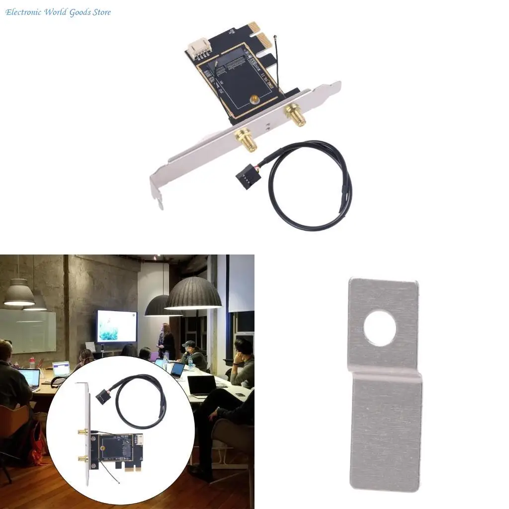 A3PD Multifunctional PCIE WiFi Card Adapters Required for Wireless Connection