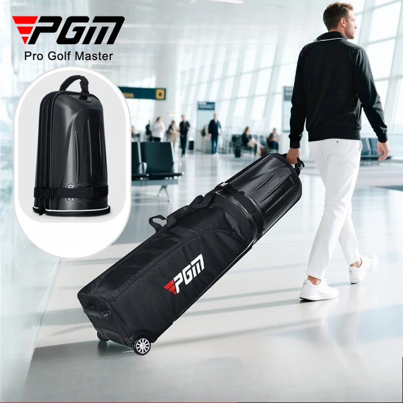 PGM Golf Air Bags Thickened Hard Shell Men Women Waterproof Airplane Cargo Folding Protective Cover Travel Ball Bag HKB021