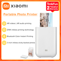 Global Version Original Xiaomi Mini Photo Printer ZINK Inkless Technology Multifuncion AR Video Printing Bluetooth 5.0 Portable