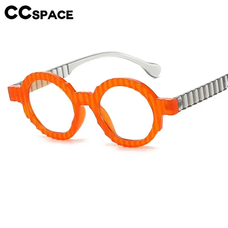 R57504 Round Casual Retro Glasses Frame Women Men Trendy Optical Presbyopia Eyeglasses Customizable Prescription Spectacles