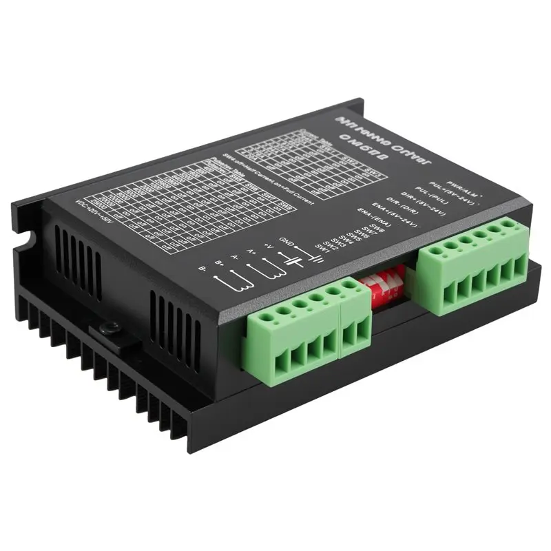 AED6-Stepper Motor Driver, DM542 Stepper Motor Driver Dsp Digital Driver Board For Nema 17, Nema 23 ,Etc