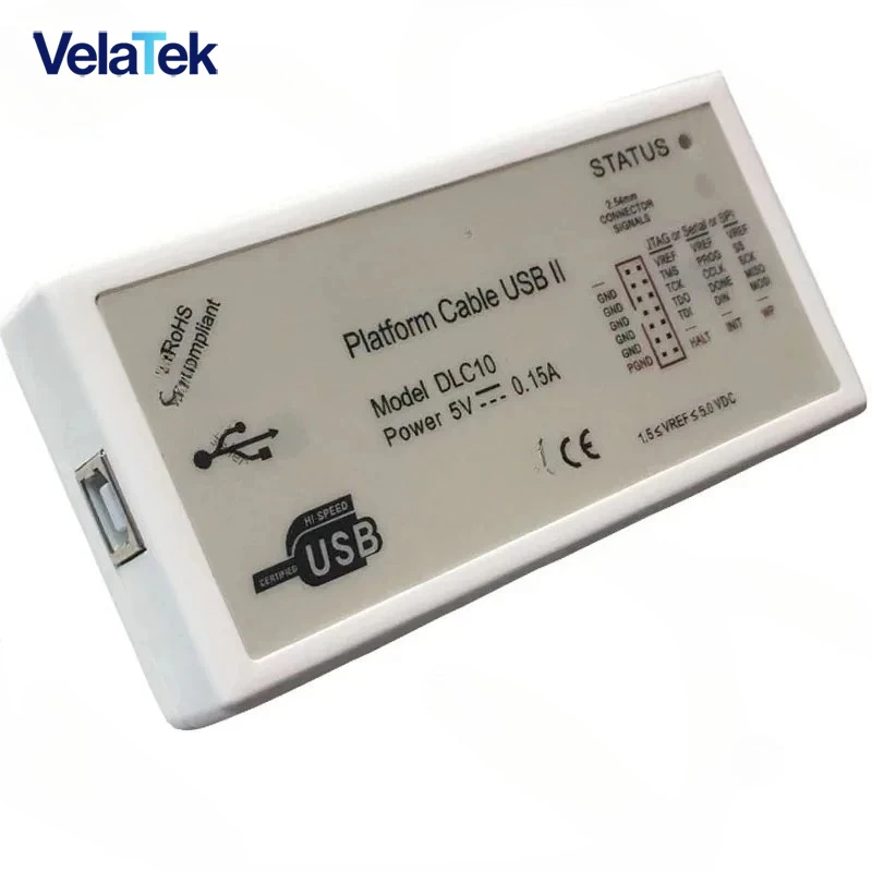 

Кабель платформы DLC10 USB-кабель для загрузки Jtag Programmer для FPGA CPLD поддержка XP/WIN7/WIN8/Linux