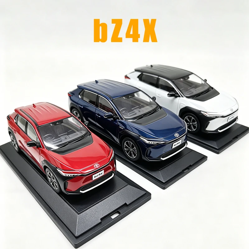 Orginal 1/30 Scale bZ4X 2022 Alloy Diecast Car Model Classic FCEV