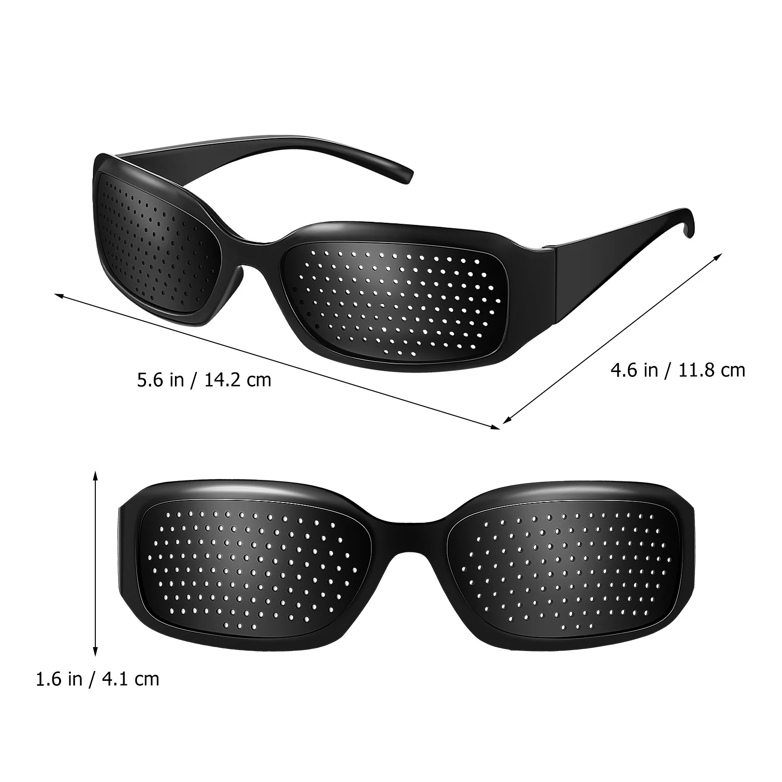 Wire Mesh Safety Glasses Vision Correction Pinhole Eyeglasses Anti-fatigue Portable Sports Sunglasses