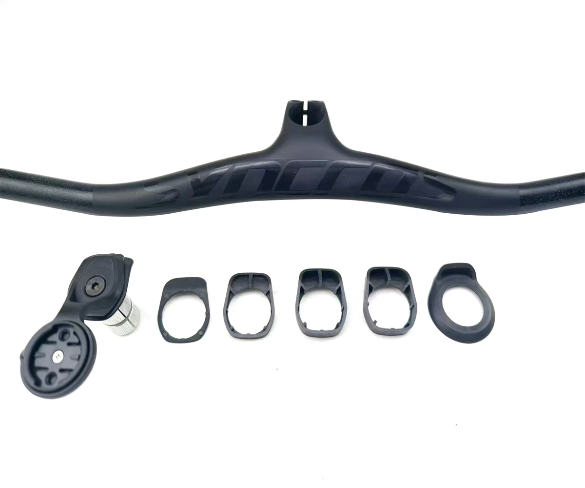 

SYNCROS Full carbon fiber bike parts integrated straight handle with 8/17/25 degrees With accessories