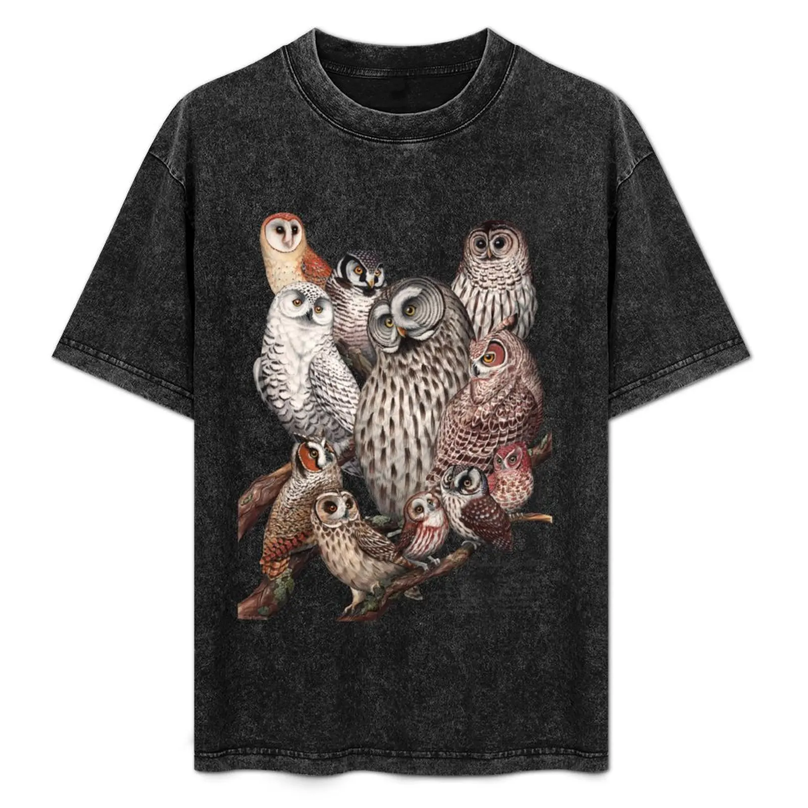 

Owls of the Northeast T-Shirt Work Utility Short Sleeve Shirt