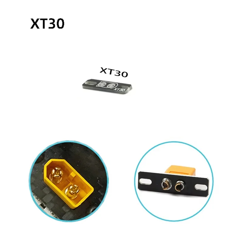 DIGIT-XT30 XT60 XT90 موصلات التوصيل (10 قطعة) PCB لوحات لحام المقعد الثابت (بدون قابس) ل RC لطائرة نموذجية