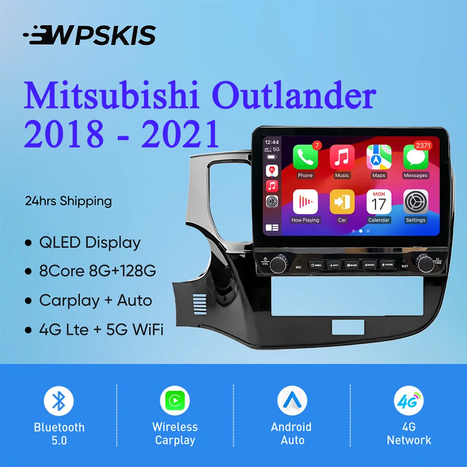 2Din Android 14 Autoradio Multimedia PC For Mitsubishi Outlander 2018 - 2021 GPS DVD Video Music Player Car intelligent systems