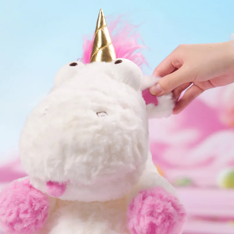 Оригинальная плюшевая игрушка Potdemiel Honey Jar Minions Fluffy Unicorn, мягкая игрушка для детей, компаньон для сна, украшение, коллекционный подарок.