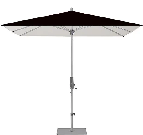 Central column umbrella luxury aluminum frame durable portable outdoor