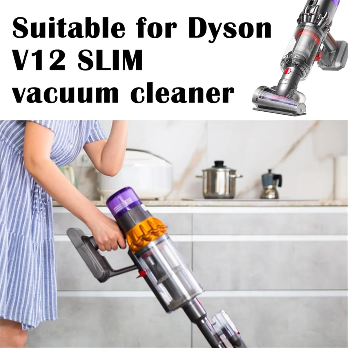 Kosz na śmieci do odkurzacza Dyson V12 Slim, zamiennik odpylacz odkurzacz Robot kubełka na kurz