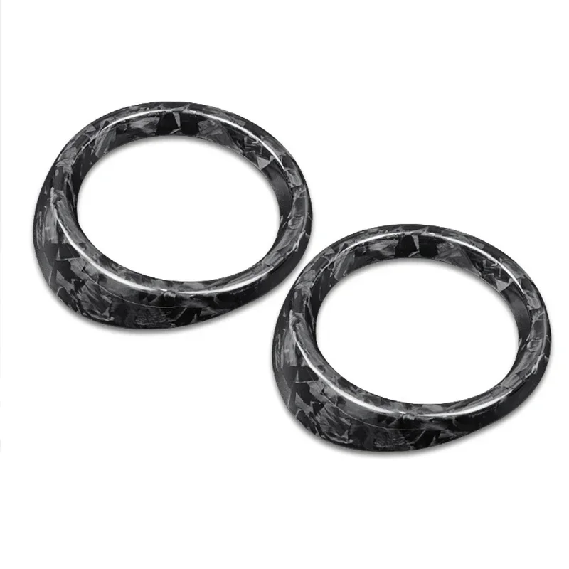 For Chevrolet Camaro Real Dry Carbon Fiber Interior Personalized Accessories Side Vents Decorative Stickers 16- 20 Modification