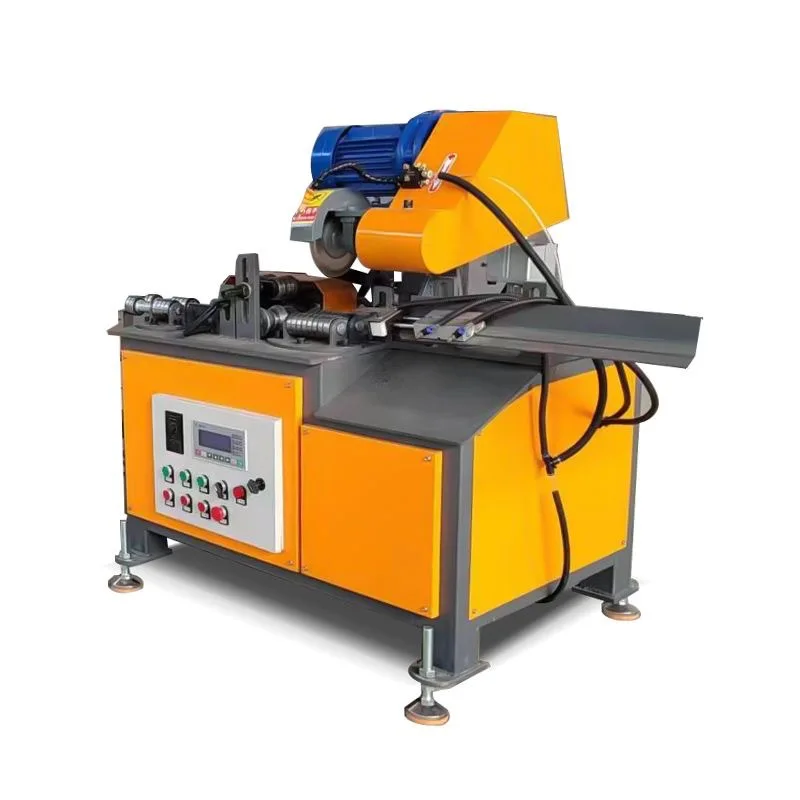 Factory Direct Automatic Round Pipe Cutting Machine for Galvanized and Fire Pipes with Burr-free Cutting
