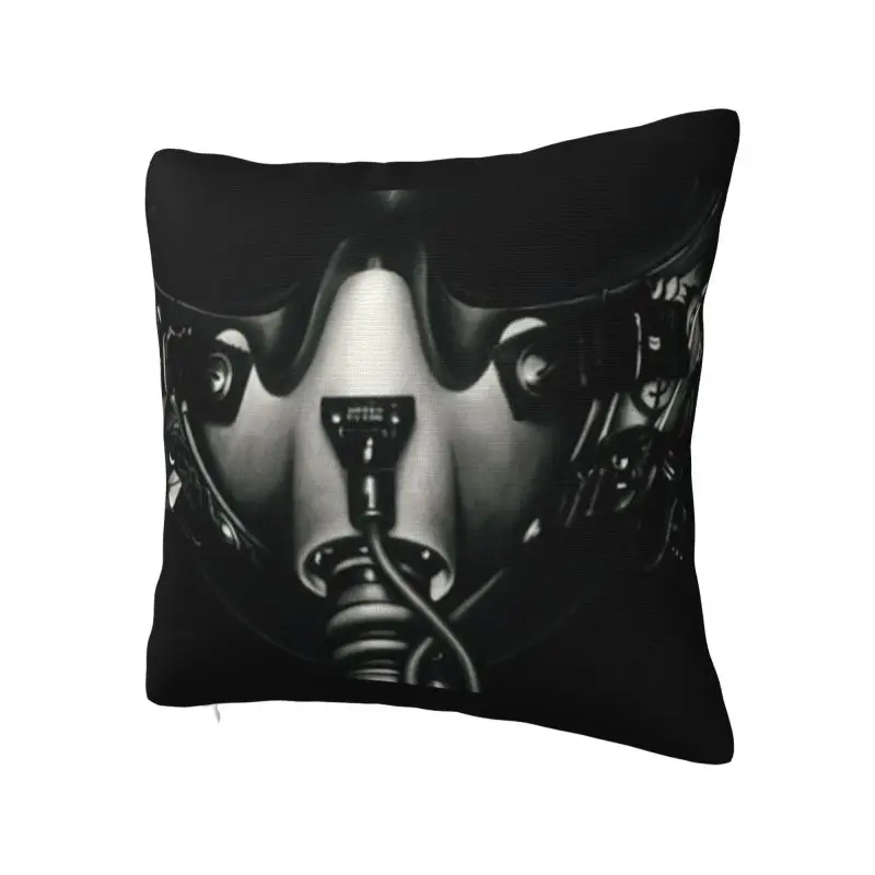 Luxury Fighter Pilot Cushion Covers 40x40cm Polyester Airplane Aviation Throw Pillow for Sofa Car Square Pillowcase Home Decor