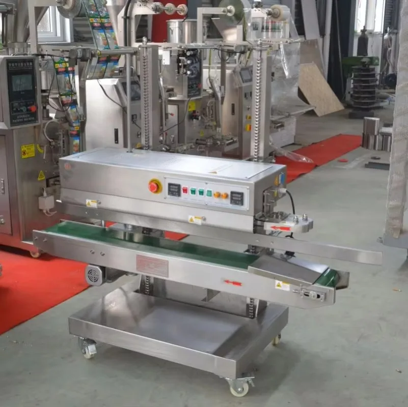 Sealing Cutting Machine Heat Sealer 600 Three Side Bag Sealing Machine Pedal Plastic Bag Sealing Machine