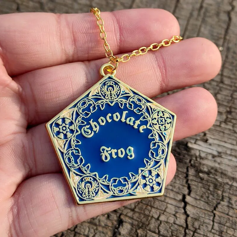 Fashion Chocolate Frog Key Chain Key Ring Anything from Trolleys Wizard Magic World Cosplay Keychain Keyring Jewelry Accessorie