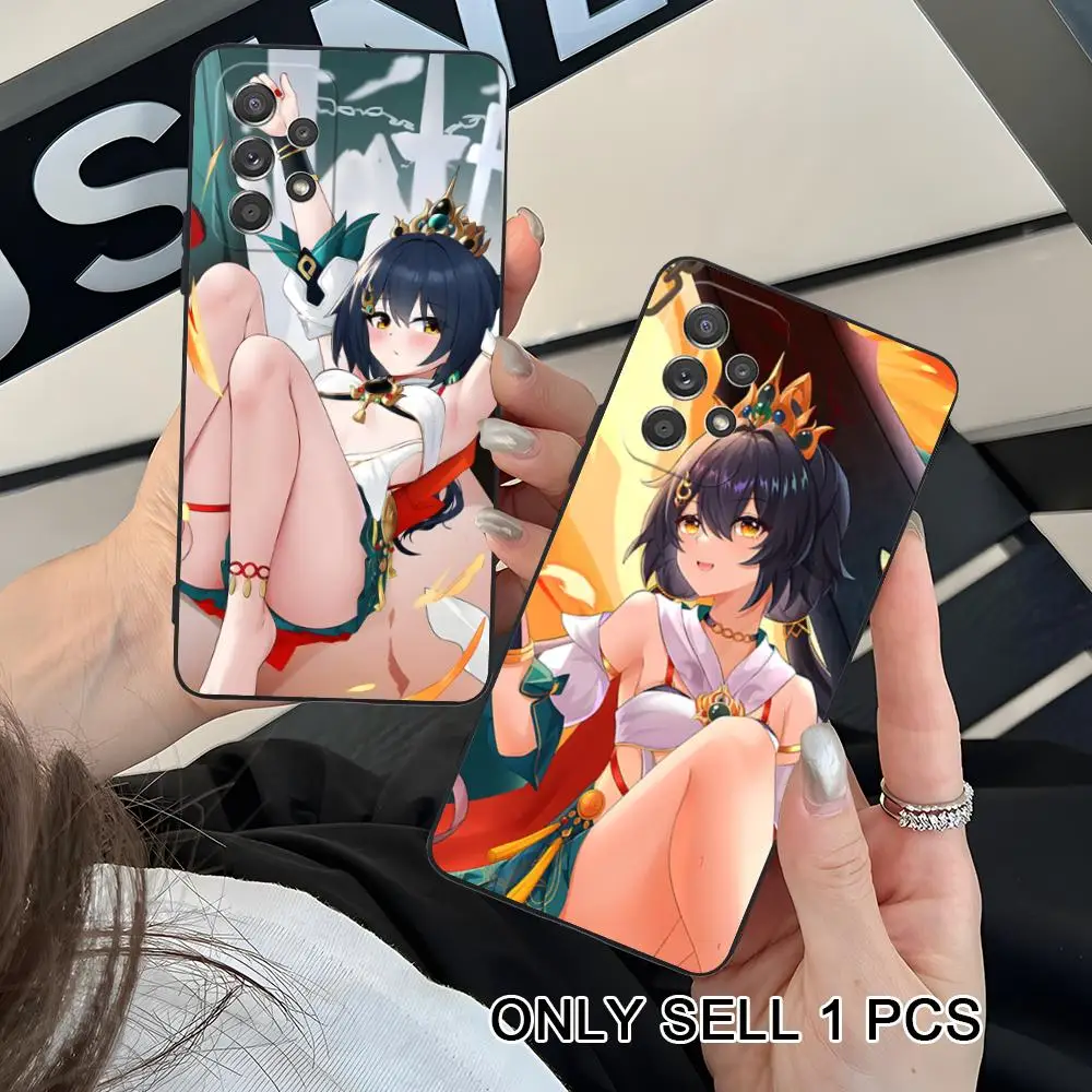 HSR Yunli Phone Case for Samsung Galaxy A26 25 24 23 22 21 17 16 15 14 13 12 11 5G Soft TPU Shockproof Cover
