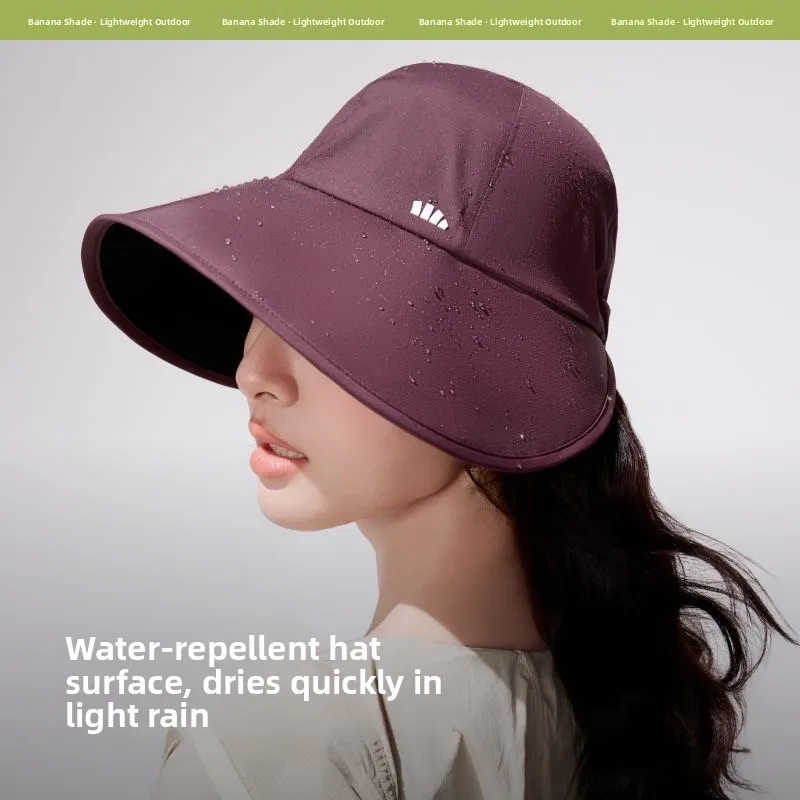 Beneunder Banana Leaf Duckbill Cap Side Face Fisherman Hat BM715 Sunscreen Waterproof Quick Dry UV Protection Casual Style Hat