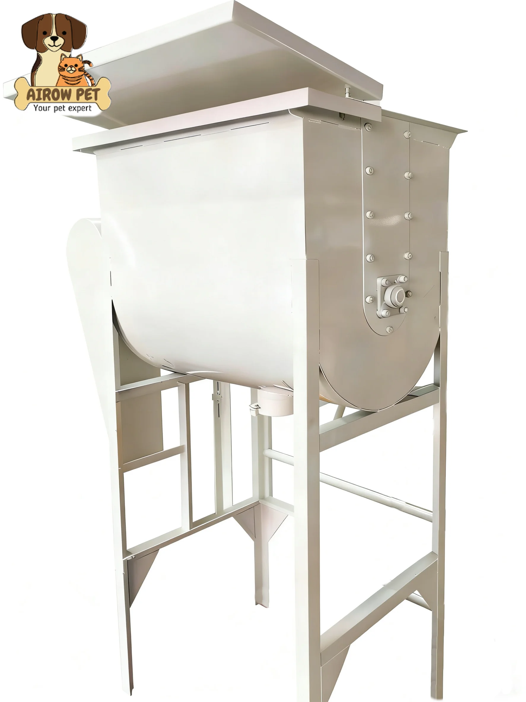 AIROW Weiwei Breeding Machinery Horizontal Mixer with Bracket Feed Mixer Machine
