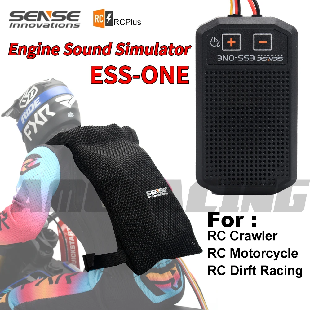 SENSE ESS-ONE Plus Engine Sound System Simulator For RC Model Dirft Racing Crawler Buggy Motorcycle Modified Accessories