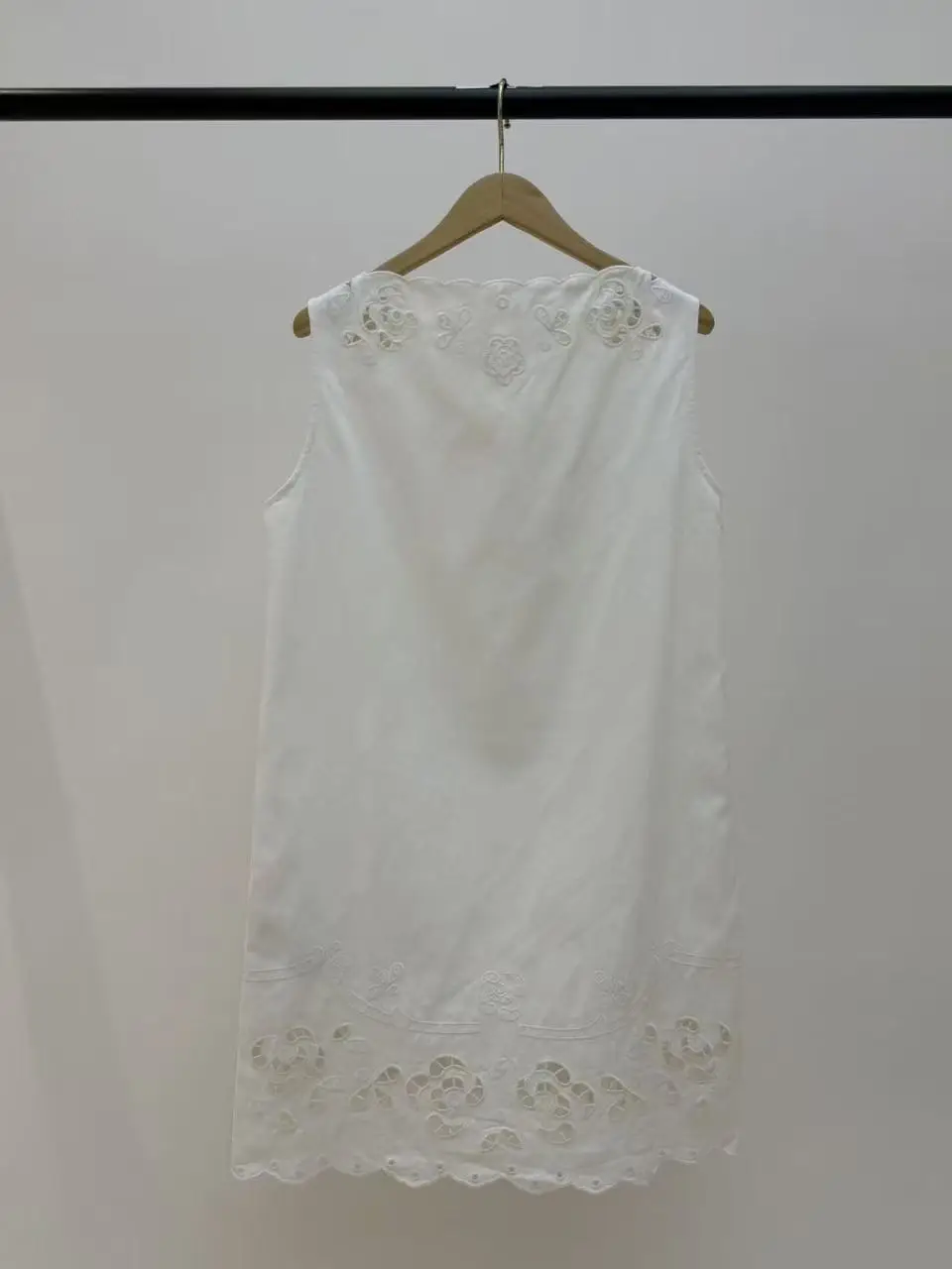 2026 Summer New Embroidered Cotton Hemp Cowboy Short Skirt