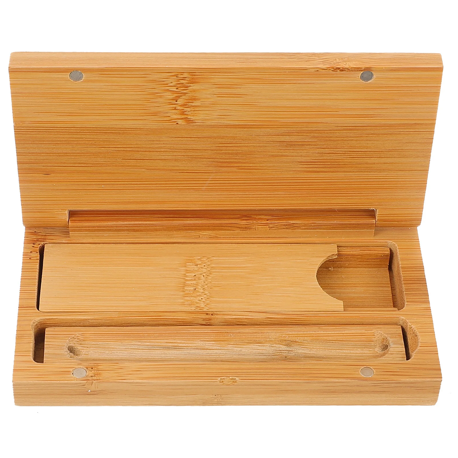 3 قطعة صندوق عصا البخور حاوية تخزين خشب الصندل حافظة خشبية محمولة لتنظيم الروائح الطبيعية الإبداعية #4