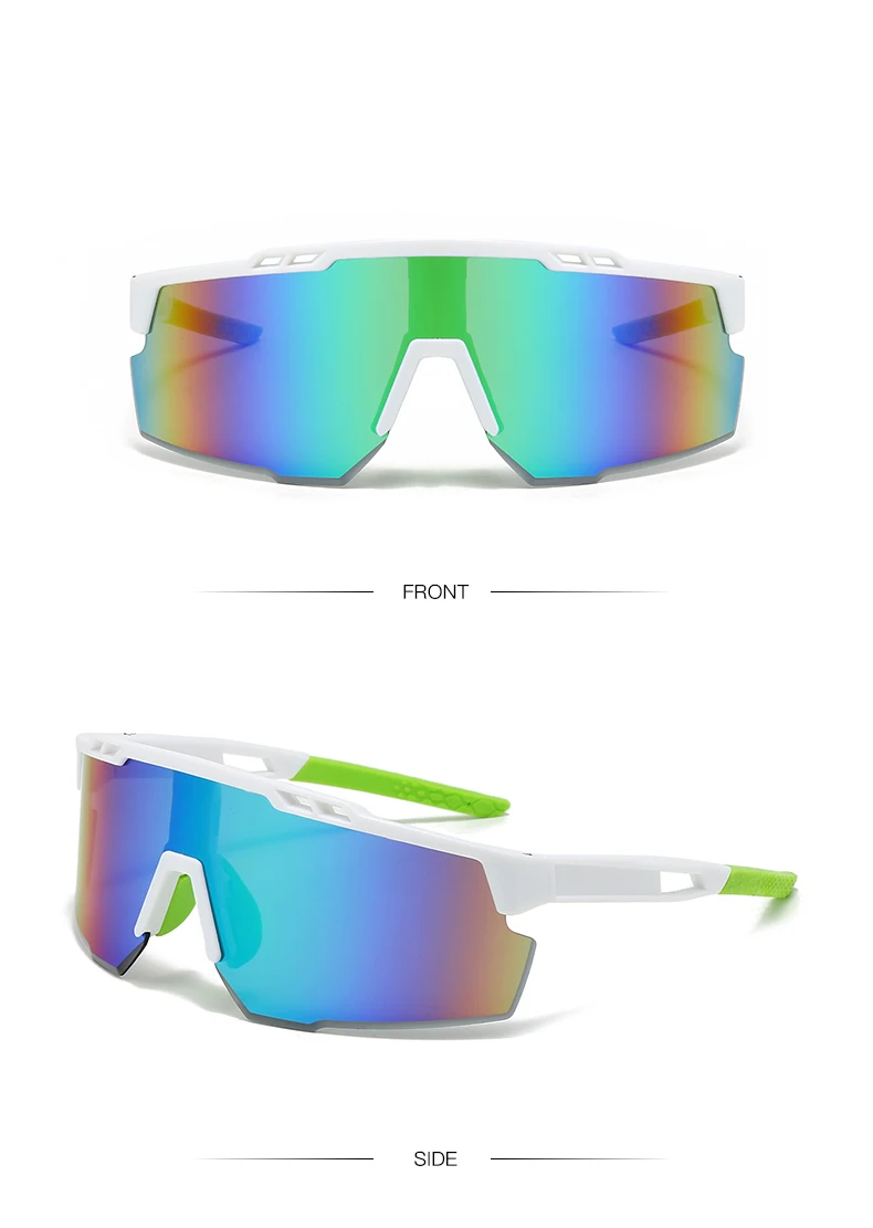 Neue Outdoor-Mode, winddichte Reitbrille mit großem Rahmen, integrierter UV-Schutz, Sport-Sonnenbrille 3254 – Detail 12