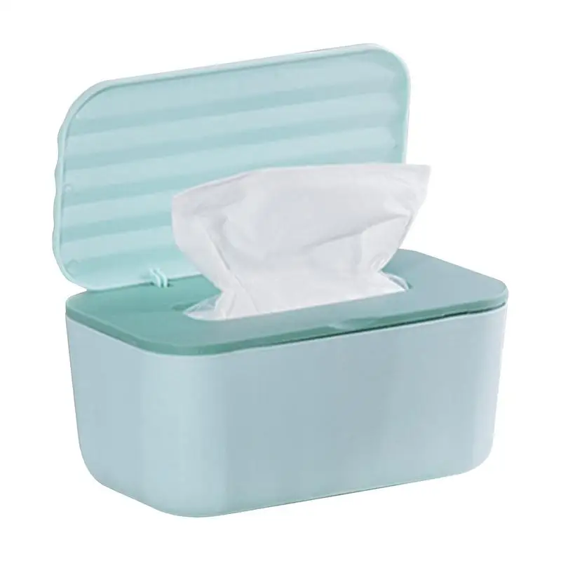 

Baby Wipes Box Tissue Refillable Case For Desk Multifunctional Dustproof Baby Wipes Storage Box For Travel Kitchen Diaper Toilet