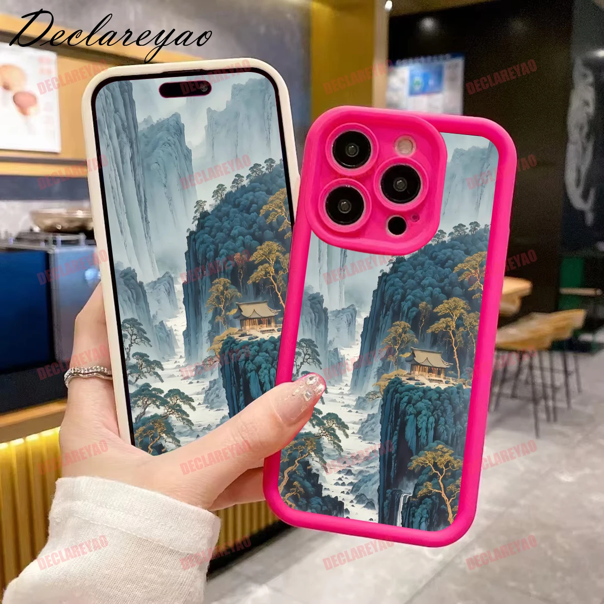 DECLAREYAO لينة ضوء سليم ماتي بولي يوريثان يغطي لسامسونج غالاكسي A24 A05S F04 A03 A54 A16 F54 M13 M54 A04 A5 حافظة مقاومة للصدمات