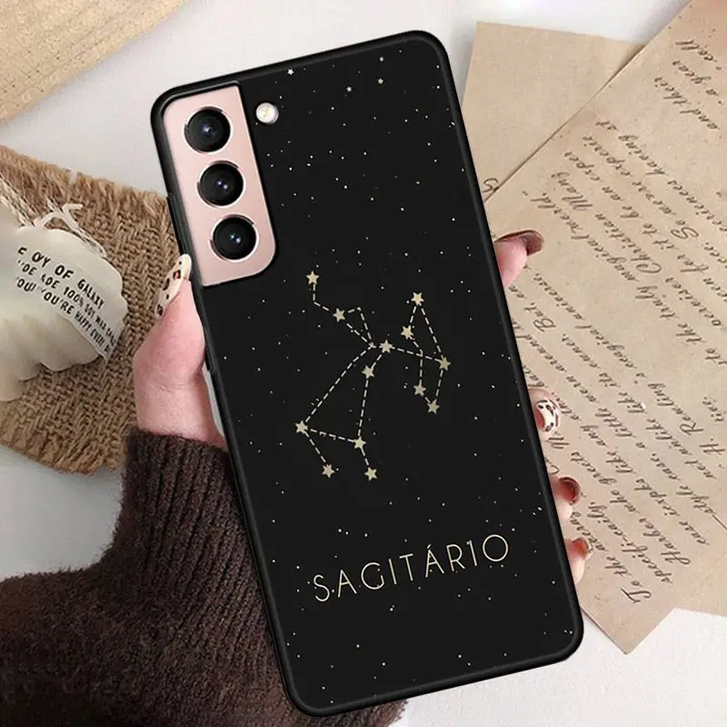 12 constellations zodiac signs cover For samsung Galaxy S24 ULTRA S23PLUS S21 S20fe S20ULTRA S21Fe S22PLUS S23ULTRA Cases