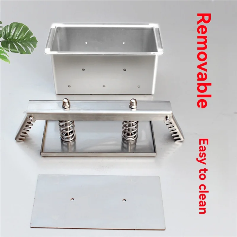 

GOOD-Kitchen Cooked Meat Frozen Beef Roll Stainless Steel Forming Tool 1KG Ham Meat Pressing Tool Box 200X100x70mm