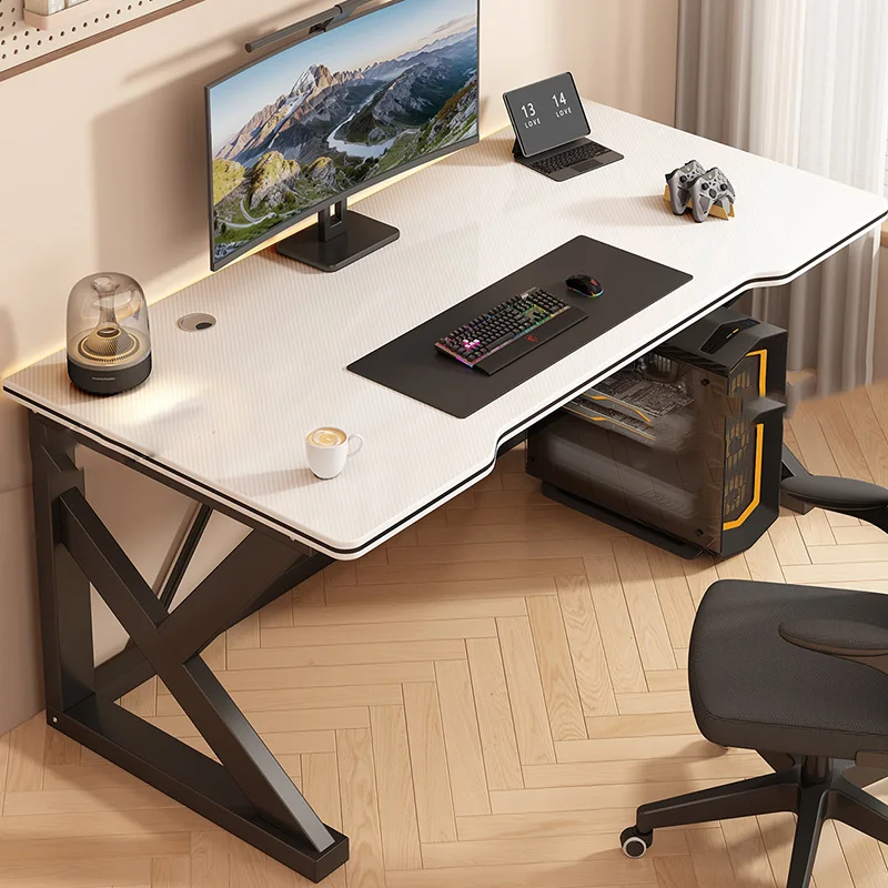 Bureau sur pied pour chambre à coucher, Design de maison, minimaliste, esthétique, moderne, artisanat informatique, Mesa Ordenador, meubles tendance