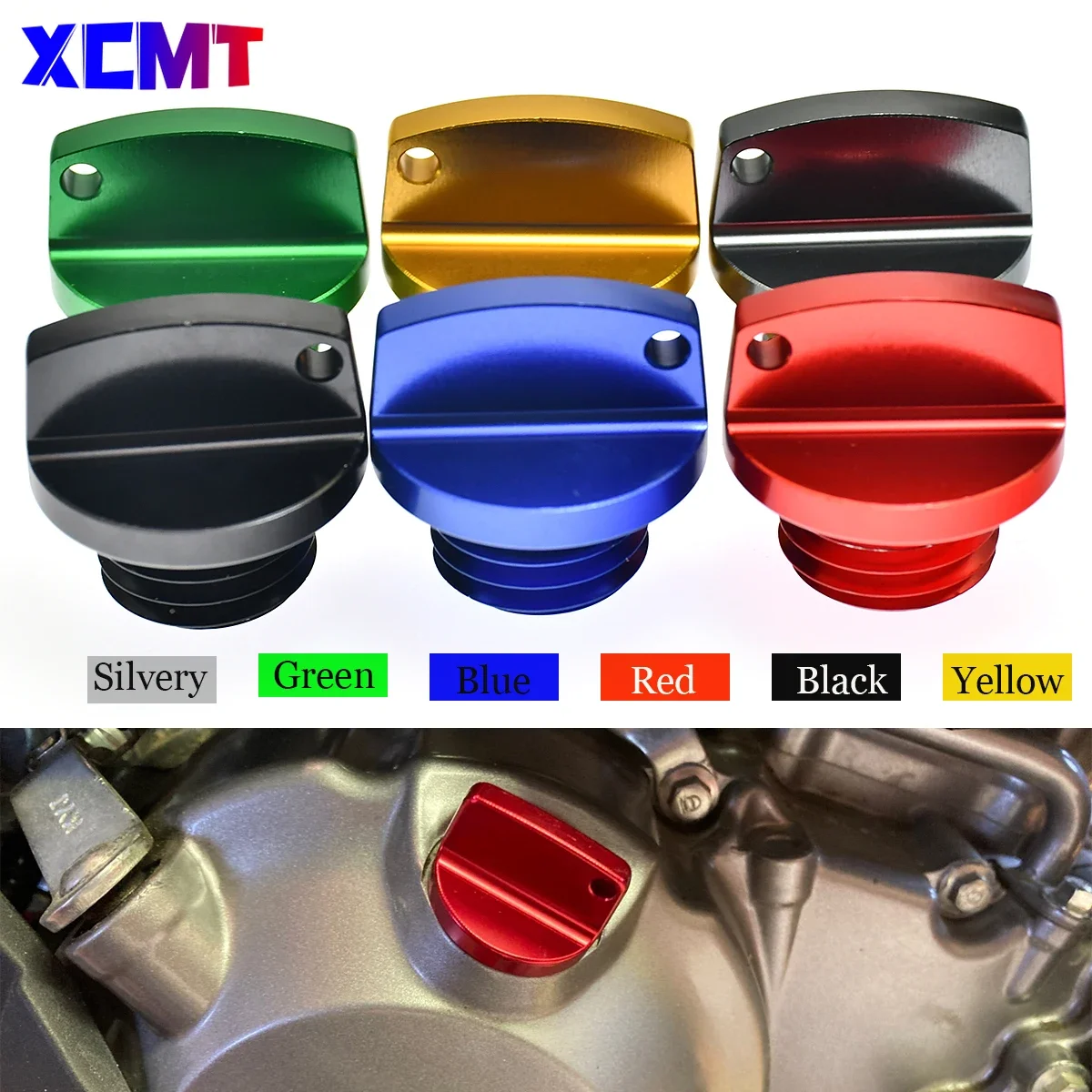 Motorcycle Oil Filler Cap Plug For Honda CRF250R CRF450R CRF250L/M For YAMAHA YZ 68 85 125 250 YZ1250 YZ250 YZ 250F 450F WR250F