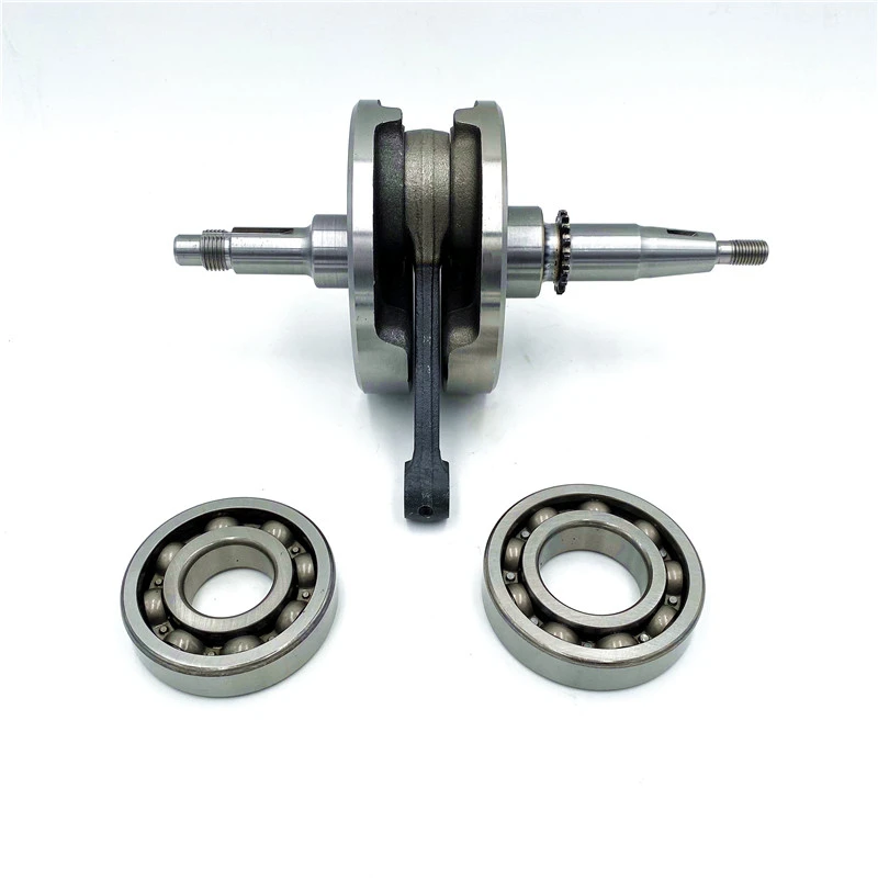 Motorcycle Crankshaft Assy for Suzuki Haojue Qingqi Qjmotor Senke Loncin Haojin for GN125H GS125 QJ125 HJ125 Engine Crank Shaft - view 5