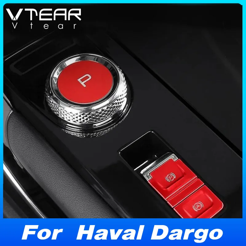 Vtear Car Central Control Cover Inner Button Trim  Car-Styling  Decorative Protection Parts Accessories For Haval Dargo 2023