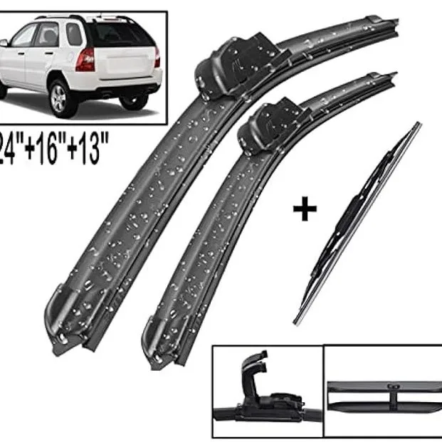 

Suitable for Kia Sportage JE/KM 2005-2010 24'+16'+13' windshield wiper