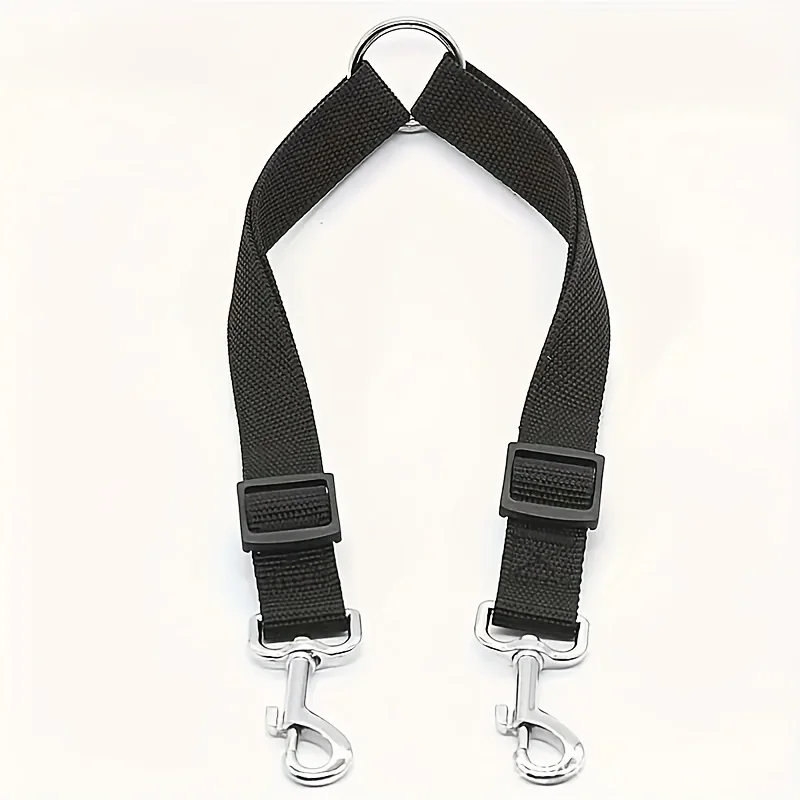 Double-headed Pet Leash Hands-free V Shape Pet Dog Leash Multifunctional Training Leash Two Ways Pet Leashes Dogs Accessories
