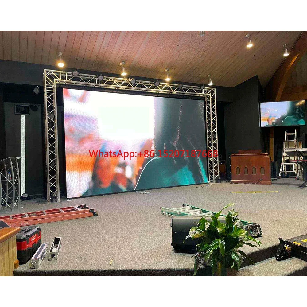 RAYBO High Refresh Rate 3.91mm LED Panel Indoor Outdoor Foldable LED Screen P3.91 Rental Modular LED Display