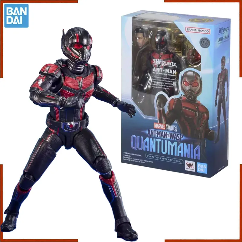 

Bandai Genuine Marvel Anime Figure Ant-Man and The WASP Quantumania Action Figure Toys for Kids Gift Collectible Model Ornaments