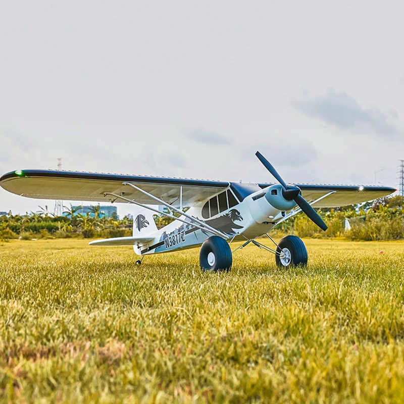 Fms Pa-18 1300mm Remote Control Model Plane 1.3m J3 Piper Super Cub Rc Airplane Pnp Trainer Electric Aircraft Outdoor Sports