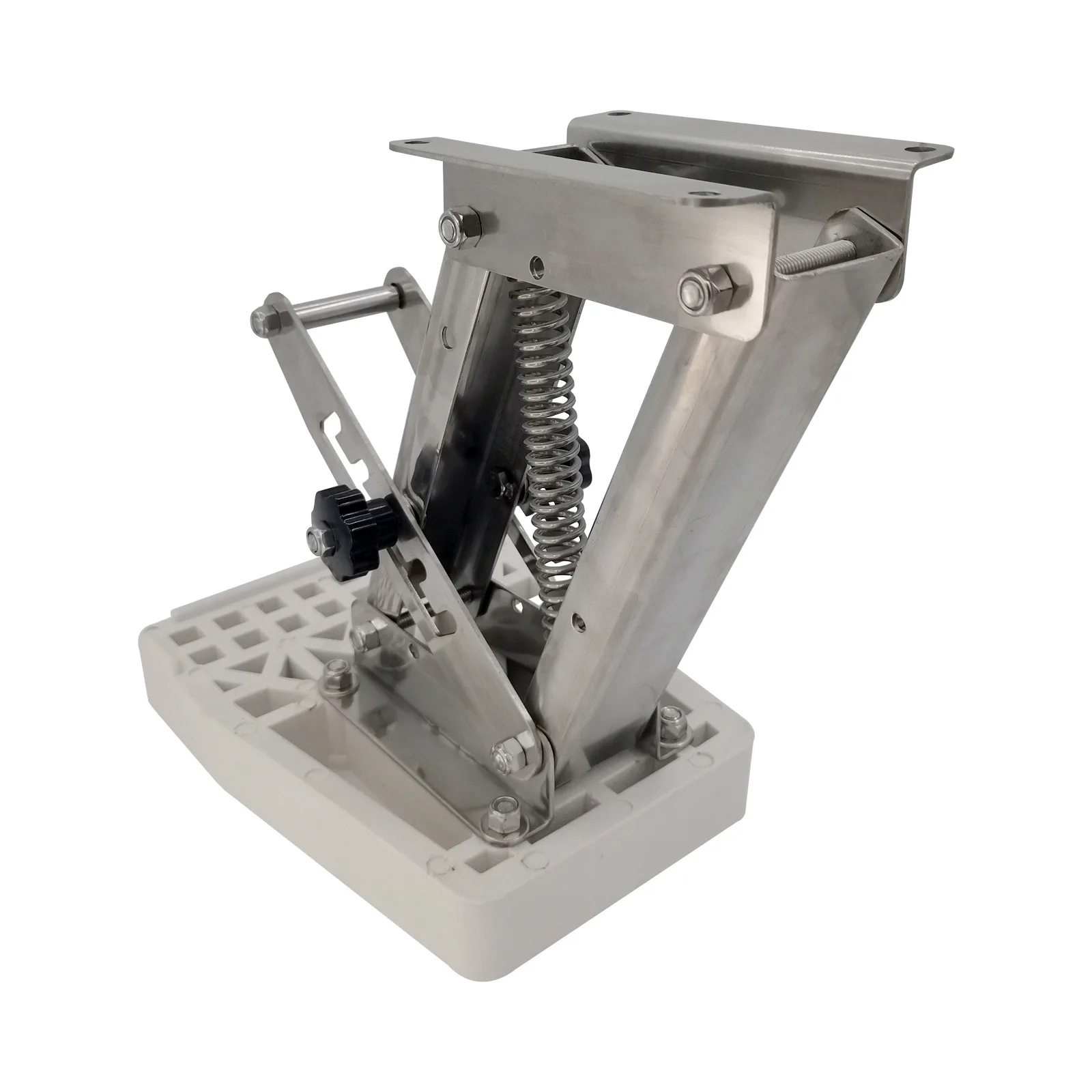 Marine Motor Bracket Stainless Steel 5 Position Adjustable Engine Mount Heavy Duty for Outboard Boat Yacht Marine Hardware